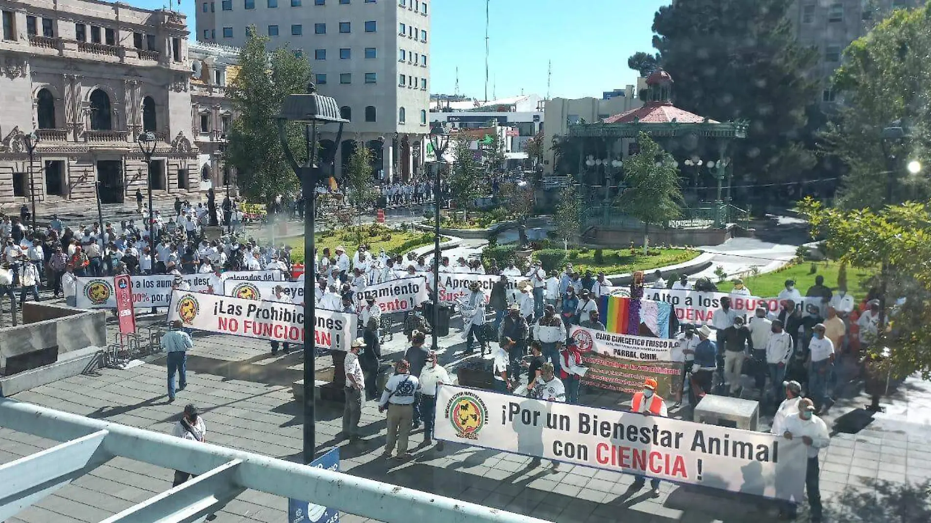 Manifestación cazadores 4